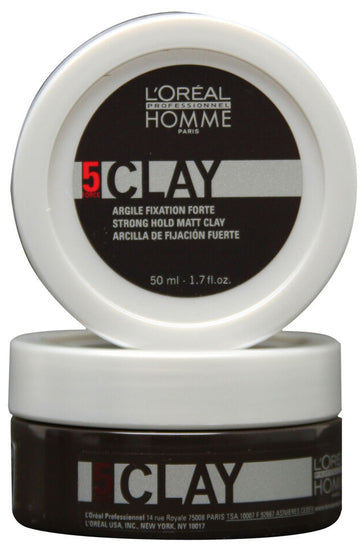 L'orealHomme Clay Strong Hold Clay 1.7 oz