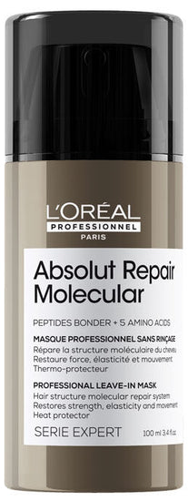 L'orealAbsolut Repair Molecular Repair Leave-in Mask 3.4 oz